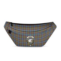 ScotsTee Shop Scottish Norvel Clan Crest Tartan Fanny Pack Plaid Waist Bag