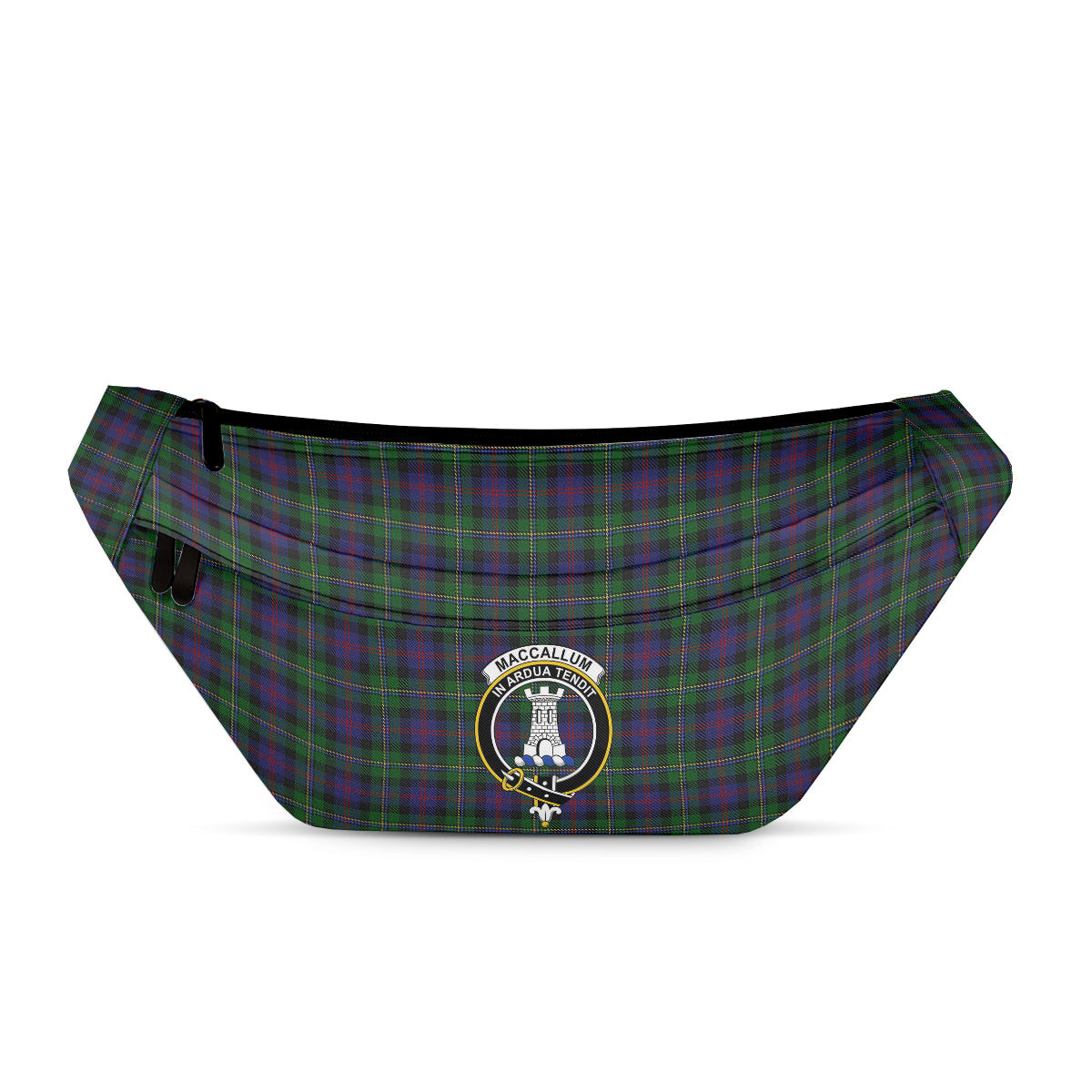 ScotsTee Shop Scottish MacCallum Clan Crest Tartan Fanny Pack Plaid Waist Bag