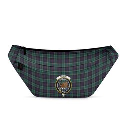 ScotsTee Shop Scottish Leslie Hunting Modern Clan Crest Tartan Fanny Pack Plaid Waist Bag