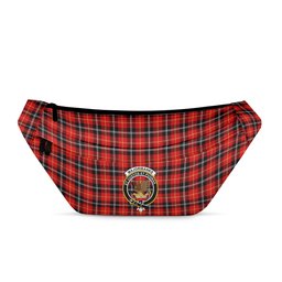 ScotsTee Shop Scottish Marjoribanks SC Clan Crest Tartan Fanny Pack Plaid Waist Bag