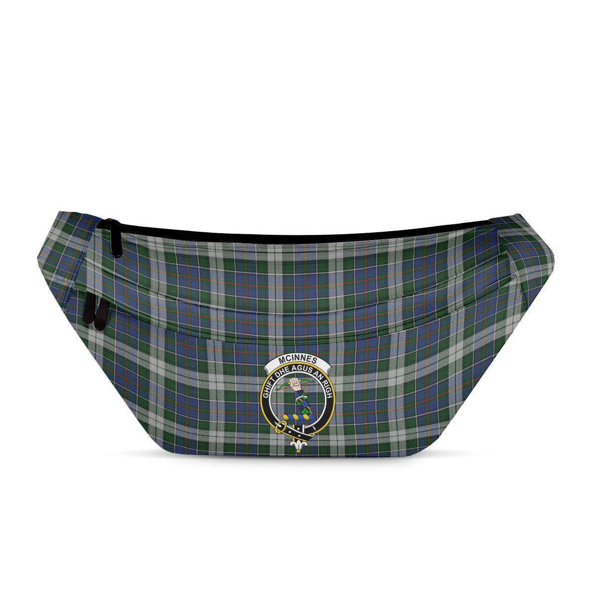 ScotsTee Shop Scottish McInnes Dress Clan Crest Tartan Fanny Pack Plaid Waist Bag