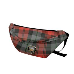 ScotsTee Shop Scottish MacLachlan Weathered Clan Crest Tartan Fanny Pack Plaid Waist Bag