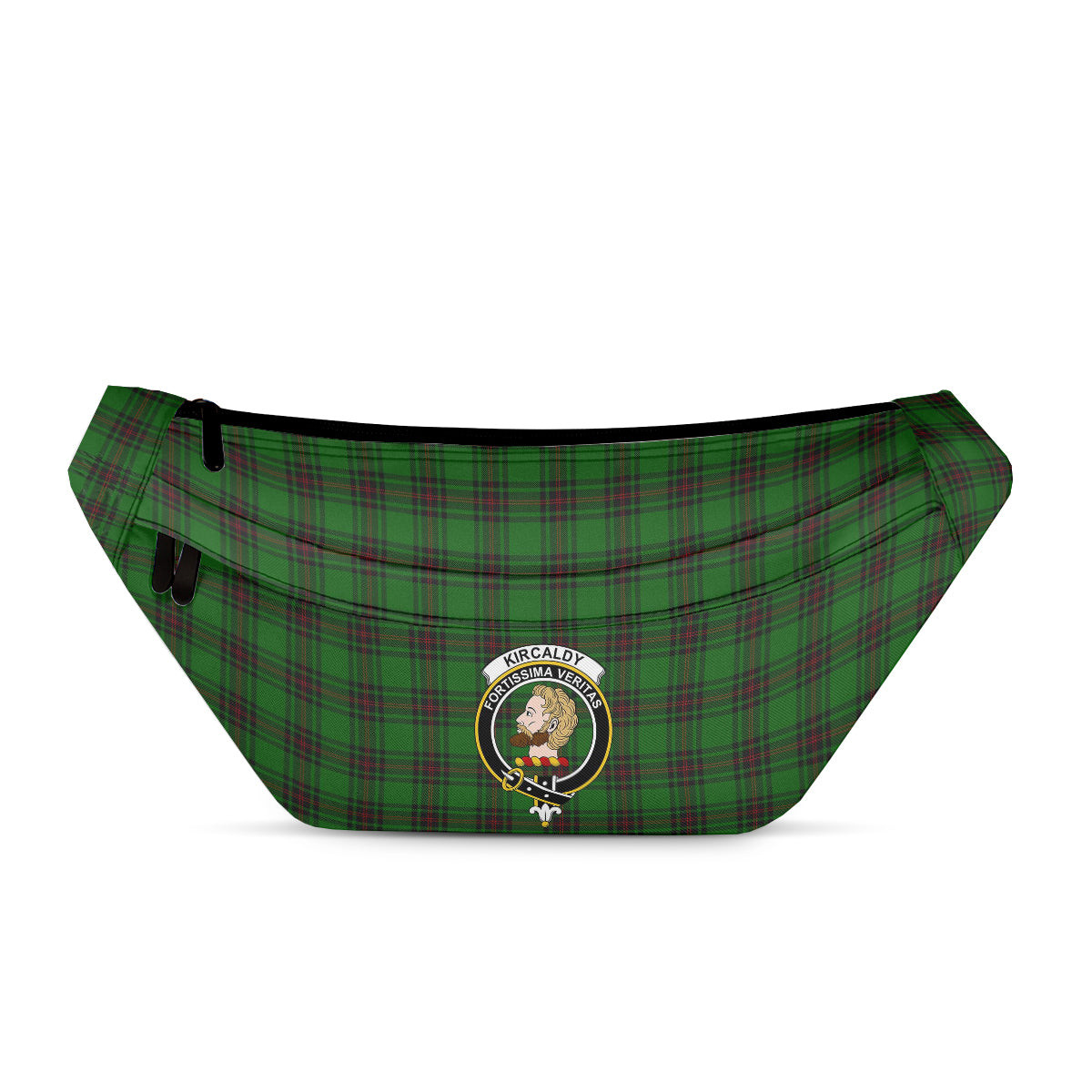 ScotsTee Shop Scottish Kirkcaldy SC Clan Crest Tartan Fanny Pack Plaid Waist Bag