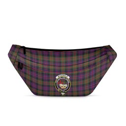 ScotsTee Shop Scottish McDonald Modern Clan Crest Tartan Fanny Pack Plaid Waist Bag