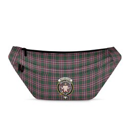 ScotsTee Shop Scottish McFarland Hunting Modern Clan Crest Tartan Fanny Pack Plaid Waist Bag