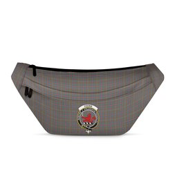 ScotsTee Shop Scottish Young Weathered Clan Crest Tartan Fanny Pack Plaid Waist Bag