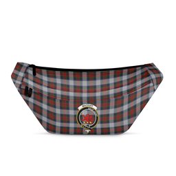 ScotsTee Shop Scottish MacDuff Dress 5 Clan Crest Tartan Fanny Pack Plaid Waist Bag