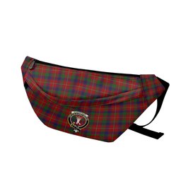ScotsTee Shop Scottish Robertson White line Clan Crest Tartan Fanny Pack Plaid Waist Bag