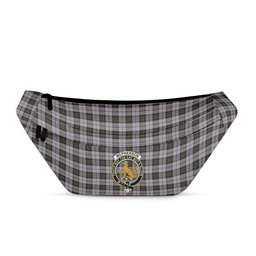 ScotsTee Shop Scottish McPherson Dress Ancient Clan Crest Tartan Fanny Pack Plaid Waist Bag