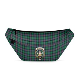 ScotsTee Shop Scottish Urquhart Broad Red Ancient Clan Crest Tartan Fanny Pack Plaid Waist Bag
