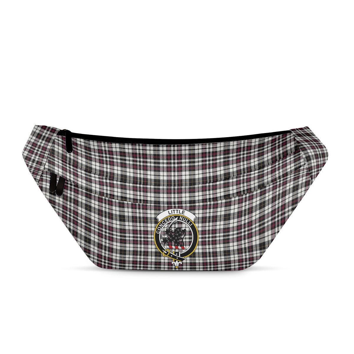 ScotsTee Shop Scottish Little Arisaid Modern Clan Crest Tartan Fanny Pack Plaid Waist Bag