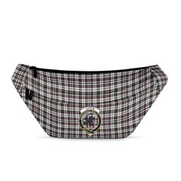 ScotsTee Shop Scottish Little Arisaid Modern Clan Crest Tartan Fanny Pack Plaid Waist Bag