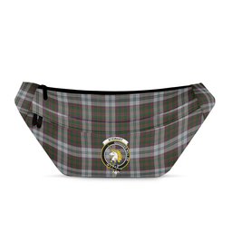 ScotsTee Shop Scottish Stewart of Appin Dress Clan Crest Tartan Fanny Pack Plaid Waist Bag
