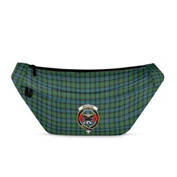 ScotsTee Shop Scottish MacLeod of Skye Ancient Clan Crest Tartan Fanny Pack Plaid Waist Bag