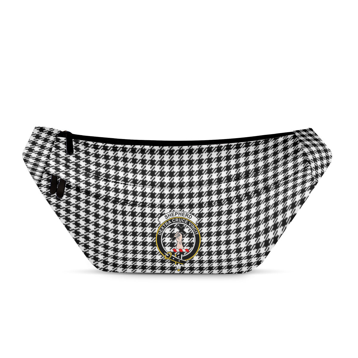ScotsTee Shop Scottish Shepherd Clan Crest Tartan Fanny Pack Plaid Waist Bag