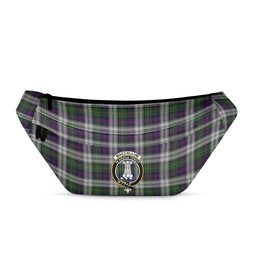 ScotsTee Shop Scottish MacCallum Dress - TD Clan Crest Tartan Fanny Pack Plaid Waist Bag