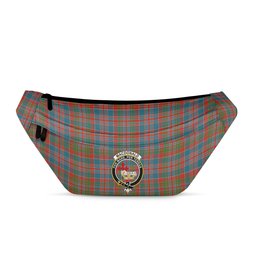 ScotsTee Shop Scottish MacDonald of Boisdale Ancient Clan Crest Tartan Fanny Pack Plaid Waist Bag
