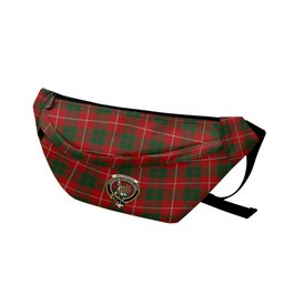 ScotsTee Shop Scottish MacKinnon 1930 Clan Crest Tartan Fanny Pack Plaid Waist Bag