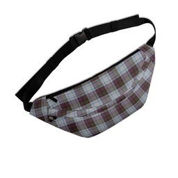 ScotsTee Shop Scottish McDonald Dress Ancient Clan Crest Tartan Fanny Pack Plaid Waist Bag