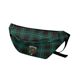 ScotsTee Shop Scottish McAulay of Lewis Modern Clan Crest Tartan Fanny Pack Plaid Waist Bag