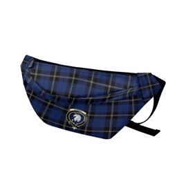 ScotsTee Shop Scottish Ramsay Blue Modern Clan Crest Tartan Fanny Pack Plaid Waist Bag