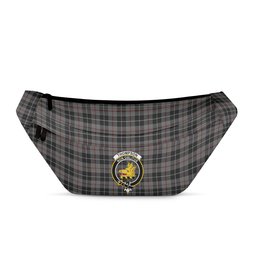 ScotsTee Shop Scottish Thompson Grey Clan Crest Tartan Fanny Pack Plaid Waist Bag