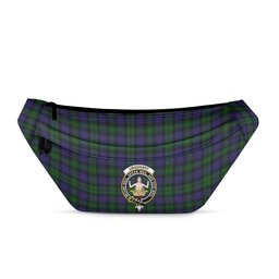 ScotsTee Shop Scottish Urquhart Logan Clan Crest Tartan Fanny Pack Plaid Waist Bag