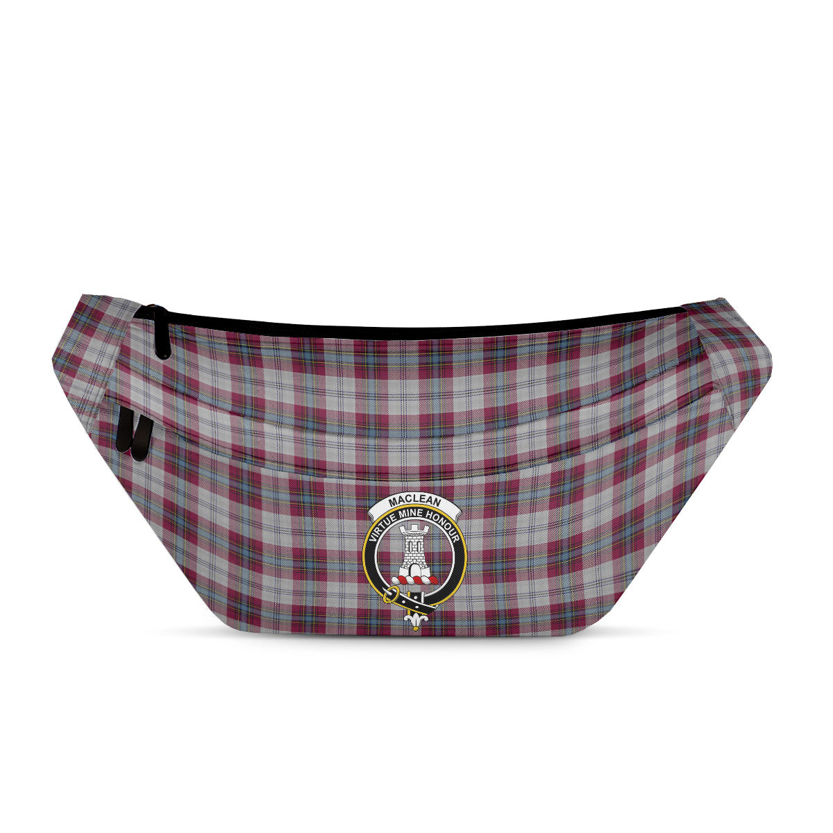 ScotsTee Shop Scottish MacLean of Duart Dress 4 Clan Crest Tartan Fanny Pack Plaid Waist Bag