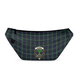 ScotsTee Shop Scottish McEwen Modern Clan Crest Tartan Fanny Pack Plaid Waist Bag
