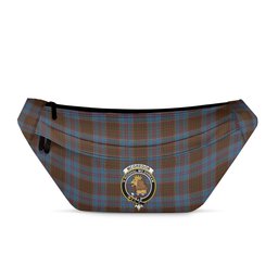 ScotsTee Shop Scottish McGregor Hastie Clan Crest Tartan Fanny Pack Plaid Waist Bag