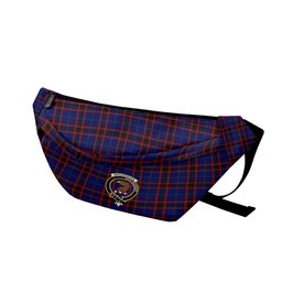ScotsTee Shop Scottish Wedderburn Clan Crest Tartan Fanny Pack Plaid Waist Bag
