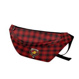 ScotsTee Shop Scottish McIvor Clan Crest Tartan Fanny Pack Plaid Waist Bag