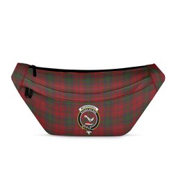 ScotsTee Shop Scottish McDougall Modern Clan Crest Tartan Fanny Pack Plaid Waist Bag