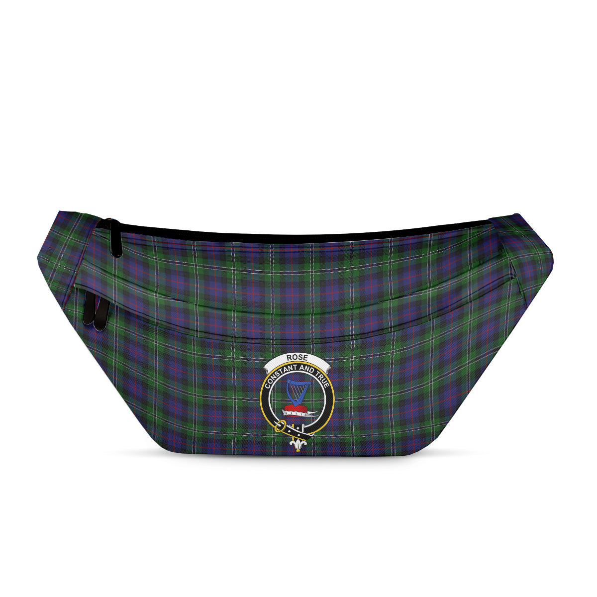 ScotsTee Shop Scottish Rose Hunting Clan Crest Tartan Fanny Pack Plaid Waist Bag