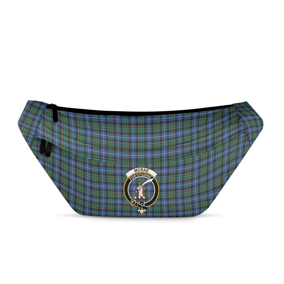 ScotsTee Shop Scottish McRae Hunting Ancient Clan Crest Tartan Fanny Pack Plaid Waist Bag