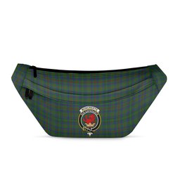 ScotsTee Shop Scottish Moncreiffe of Atholl Clan Crest Tartan Fanny Pack Plaid Waist Bag
