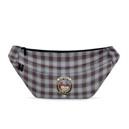 ScotsTee Shop Scottish MacDonald Dress 3 Clan Crest Tartan Fanny Pack Plaid Waist Bag