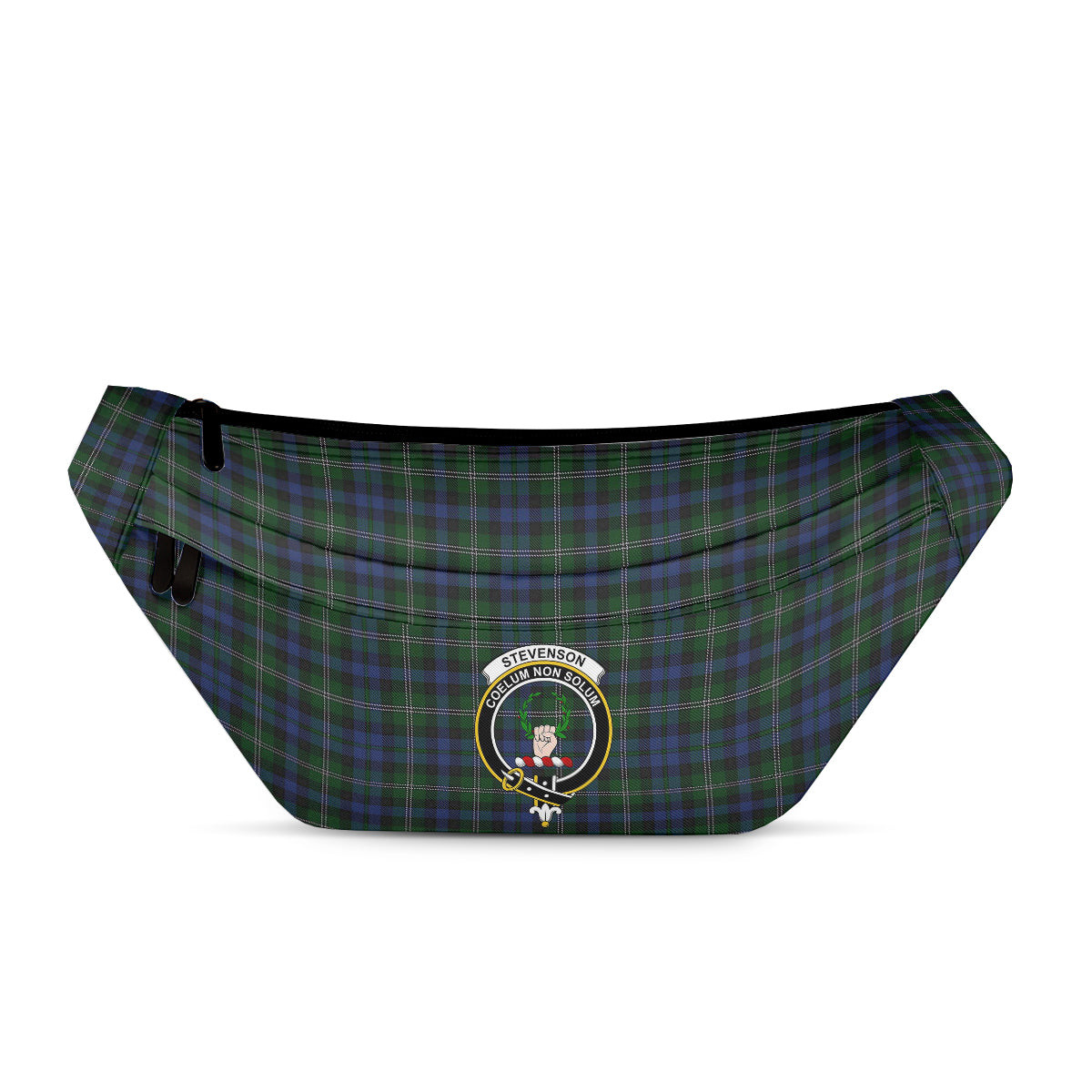 ScotsTee Shop Scottish Stevenson Hunting Clan Crest Tartan Fanny Pack Plaid Waist Bag