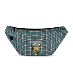 ScotsTee Shop Scottish Thompson Society Dress Blue Ancient Clan Crest Tartan Fanny Pack Plaid Waist Bag