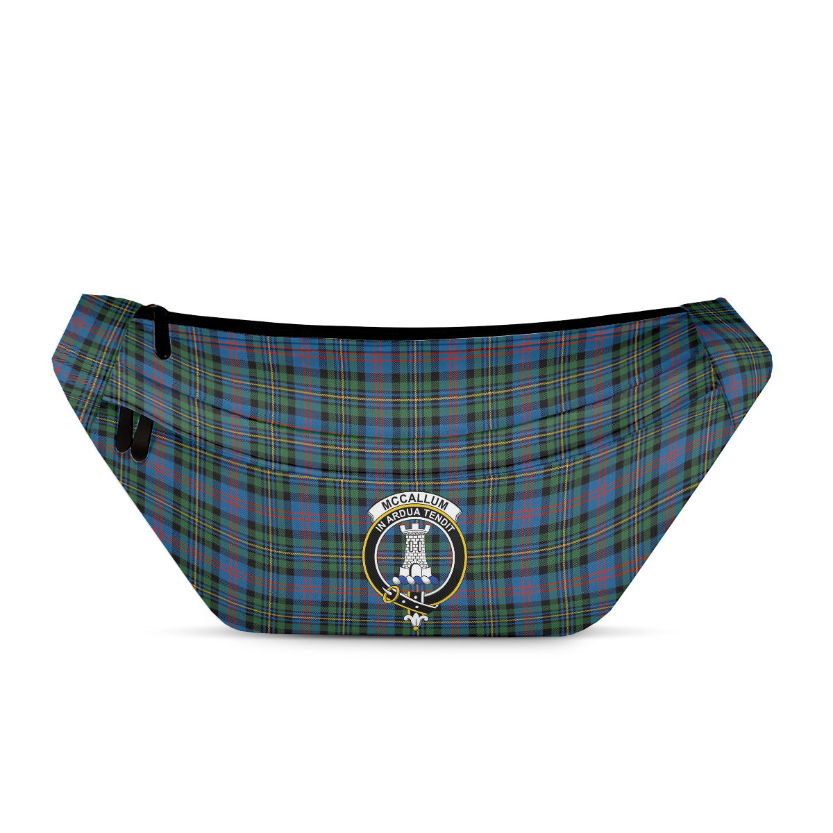 ScotsTee Shop Scottish McCallum of Berwick Ancient Clan Crest Tartan Fanny Pack Plaid Waist Bag