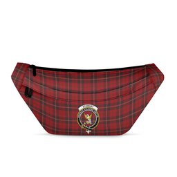 ScotsTee Shop Scottish Stewart of Rothesay 1 Clan Crest Tartan Fanny Pack Plaid Waist Bag