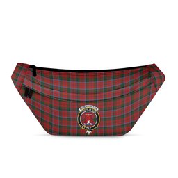 ScotsTee Shop Scottish McNaughton Clan Crest Tartan Fanny Pack Plaid Waist Bag