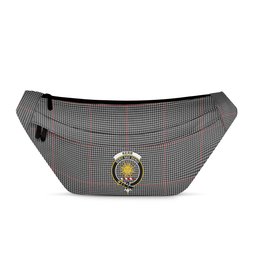 ScotsTee Shop Scottish Kerr Shepherd's Clan Crest Tartan Fanny Pack Plaid Waist Bag