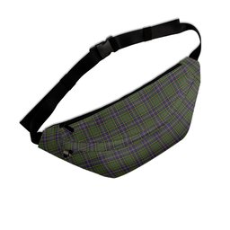 ScotsTee Shop Scottish MacMillan Hunting Modern SC Clan Crest Tartan Fanny Pack Plaid Waist Bag