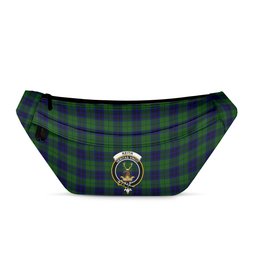ScotsTee Shop Scottish Keith Modern Clan Crest Tartan Fanny Pack Plaid Waist Bag