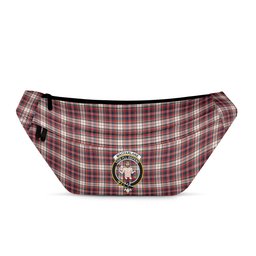 ScotsTee Shop Scottish MacFarlane Dress Modern Clan Crest Tartan Fanny Pack Plaid Waist Bag