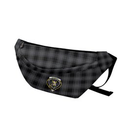 ScotsTee Shop Scottish Stewart Mourning Originaux Modern Clan Crest Tartan Fanny Pack Plaid Waist Bag