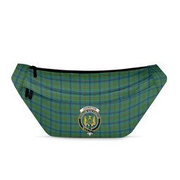 ScotsTee Shop Scottish Johnstone Originaux Ancient Clan Crest Tartan Fanny Pack Plaid Waist Bag