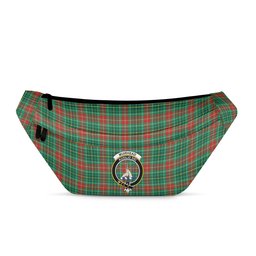 ScotsTee Shop Scottish Muirhead Modern Clan Crest Tartan Fanny Pack Plaid Waist Bag