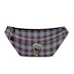 ScotsTee Shop Scottish Rutherford Ancient Clan Crest Tartan Fanny Pack Plaid Waist Bag